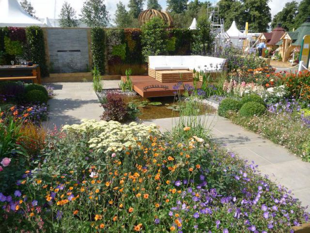 Les jardins de Twickenham - Hampton Court Palace Flower Show 2014