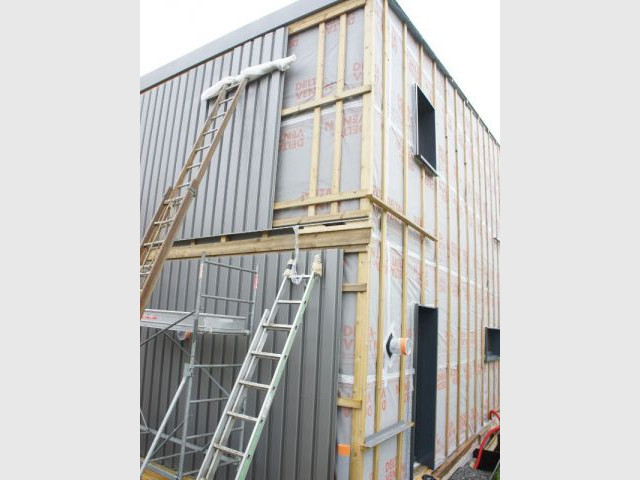 Une maison passive à prix optimisé montée en 3 jours
