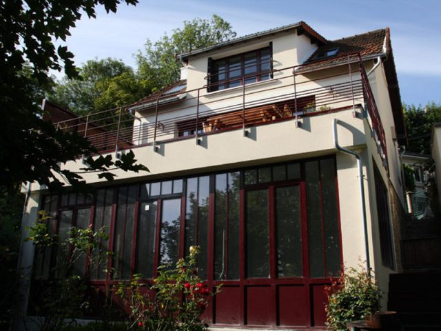 Une maison ouvrière s'offre une extension vintage