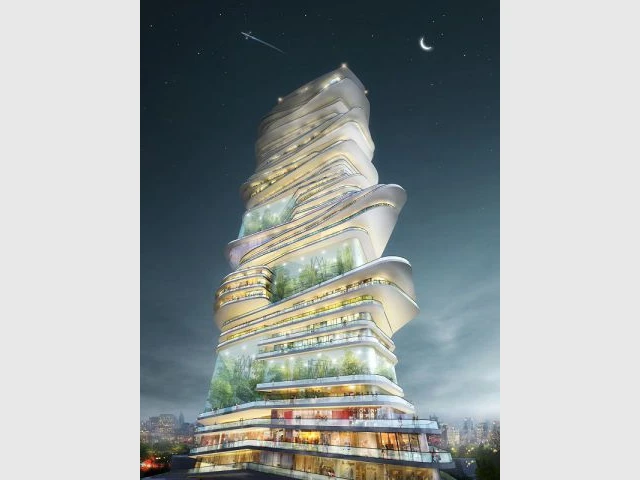 Fiche technique - Ville verticale sans fin