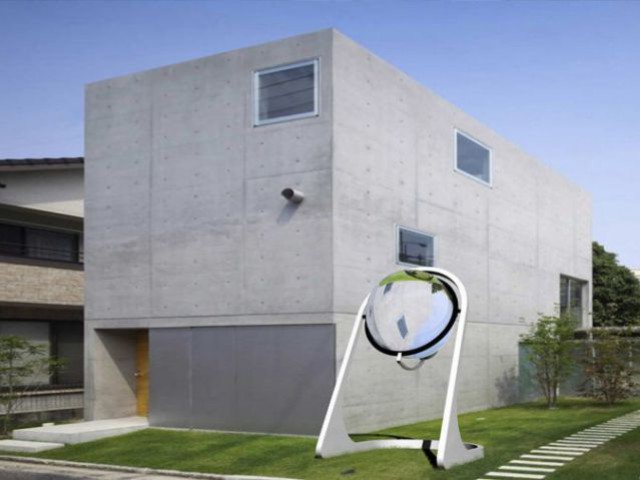 Maison individuelle - Boule solaire