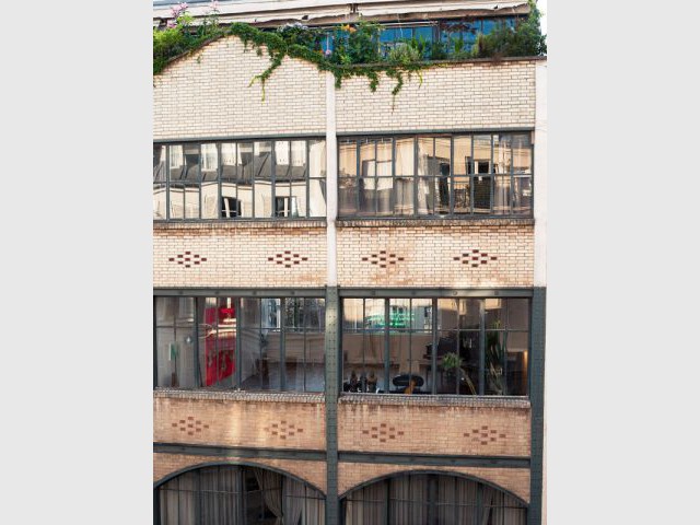 Immeuble de la Lithographie parisienne - Appartement, le loft galerie d'art