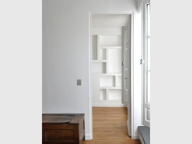 D'un appartement à un duplex - Espace de nuit partagé