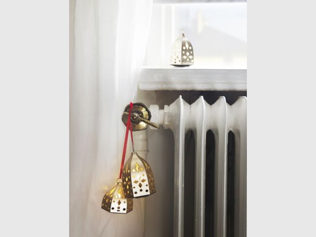 L'esprit de Noël jusque sur le radiateur - L'esprit de Noël souffle dans toute la maison 