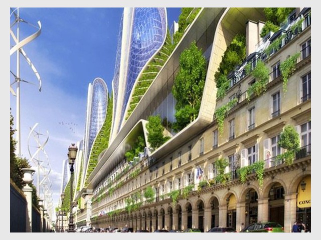 Mountain Tower  - Paris Smart City 2050