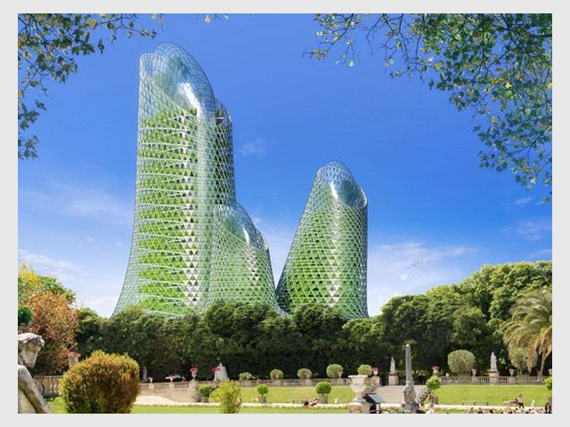 Photosynyhesis Towers - Paris Smart City 2050