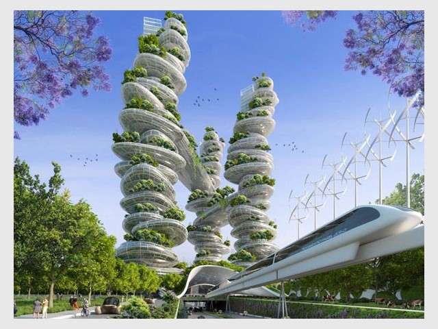 Farmscapers Towers - Paris Smart City 2050