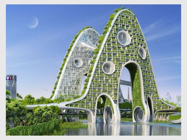 Bridge Towers - Paris Smart City 2050