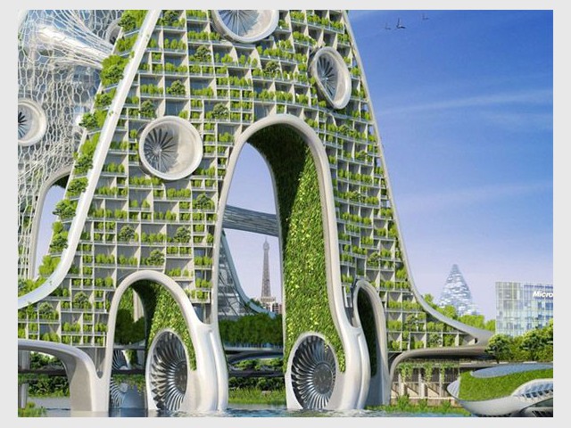 Bridge Towers - Paris Smart City 2050