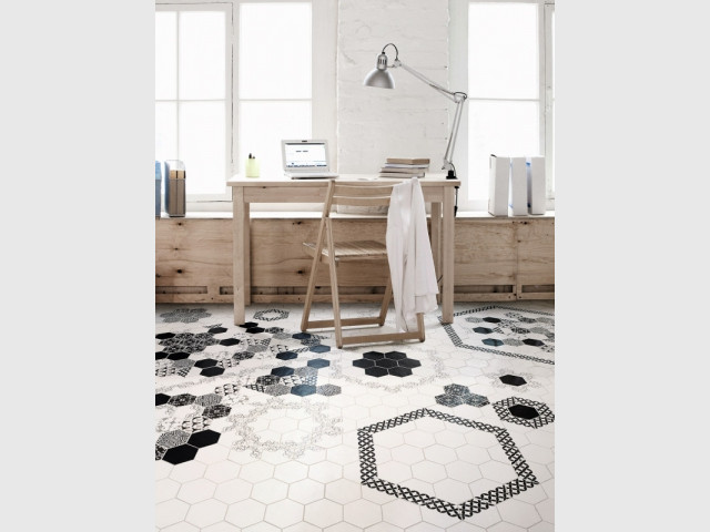 Le "mix & match", mélange de carreaux multicolores - Tendance carrelage 2015