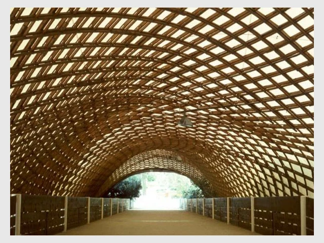 Toiture d'une halle à Mannheim 