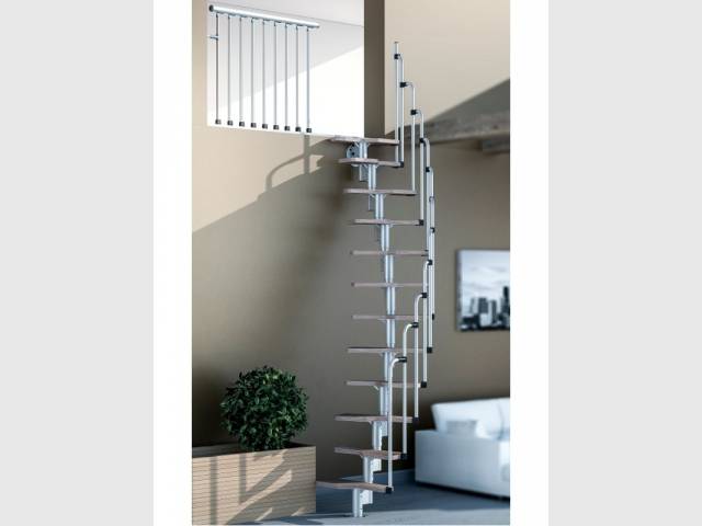 escalier interieur gain de place