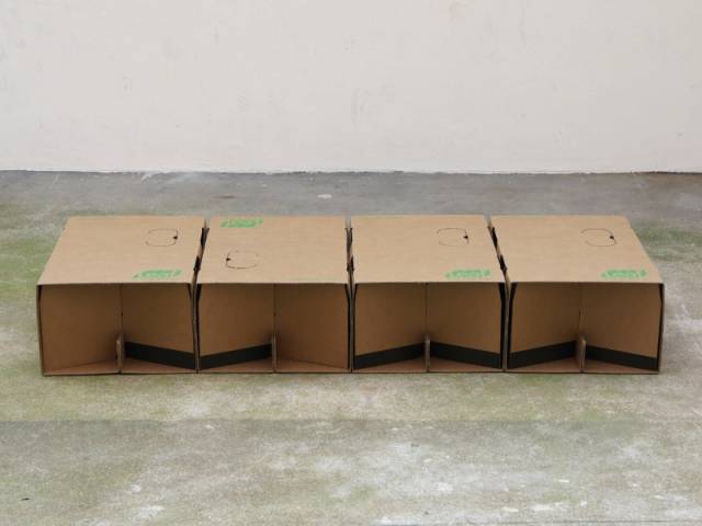 Lit modulable en carton Leafbed