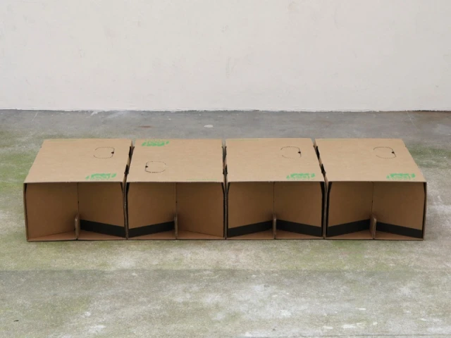 Lit modulable en carton Leafbed