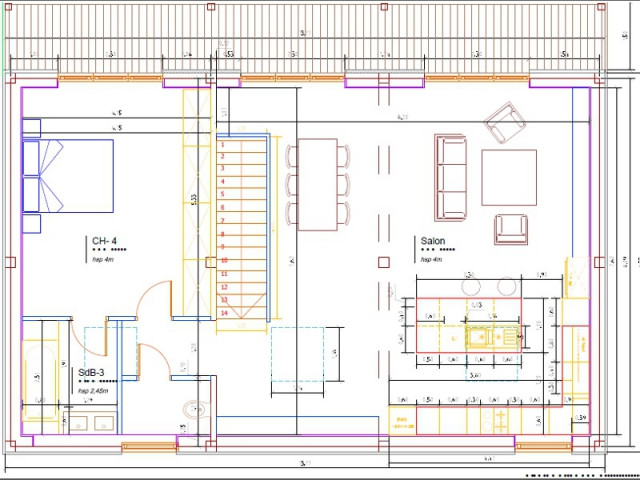 Fiche technique - Un ancien hangar transformé en maison bois à Argentueil