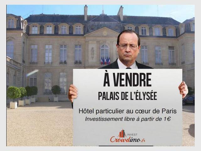 Une campagne pour racheter l'Elysée ?