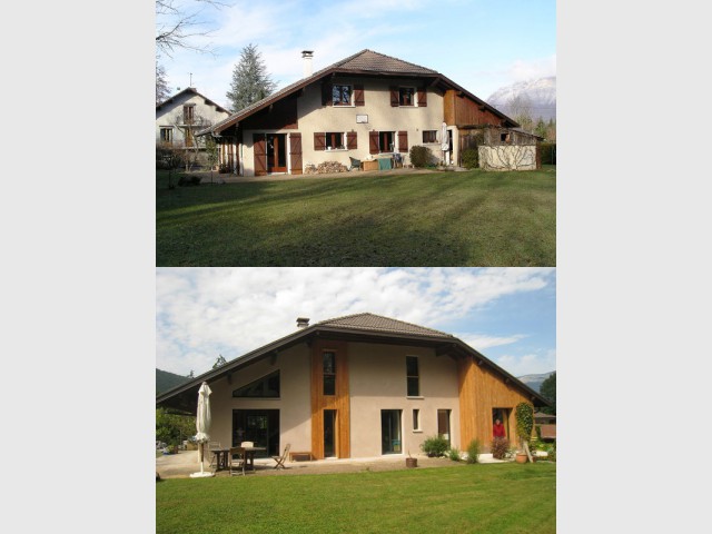 Restructuration d'une maison en Haute-Savoie