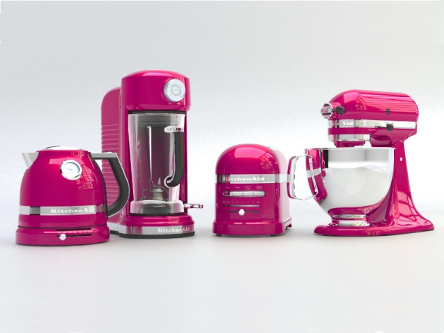 La collection d'appareils rose framboise de KitchenAid - Collection Artisan