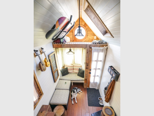 Des objets utiles comme éléments de décoration - Tiny House Giant Journey