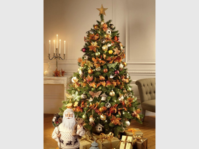 Décoration Sapin De Noel Blanc Et Or / Decoration Sympa D Arbre De Noel