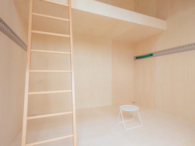 Un intérieur épuré mais fonctionnel   - Muji Hut project