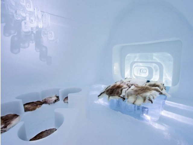 Ice Hotel, un savoir-faire particulier - Love capsule