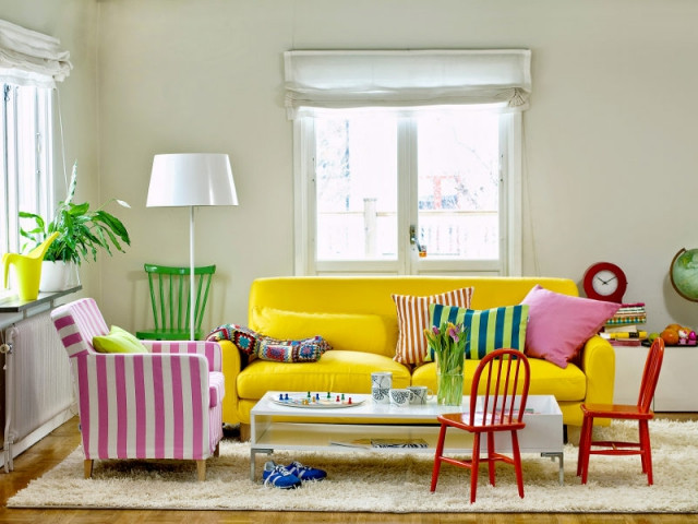 Un intérieur dépareillé Un intérieur dépareillé