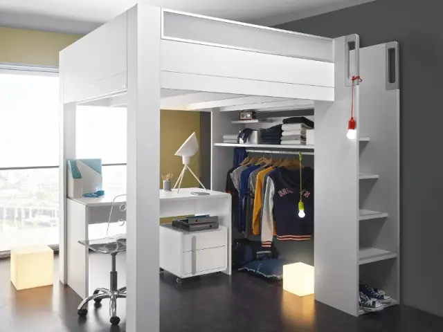 Aménager un coin nuit grâce à un mezzanine