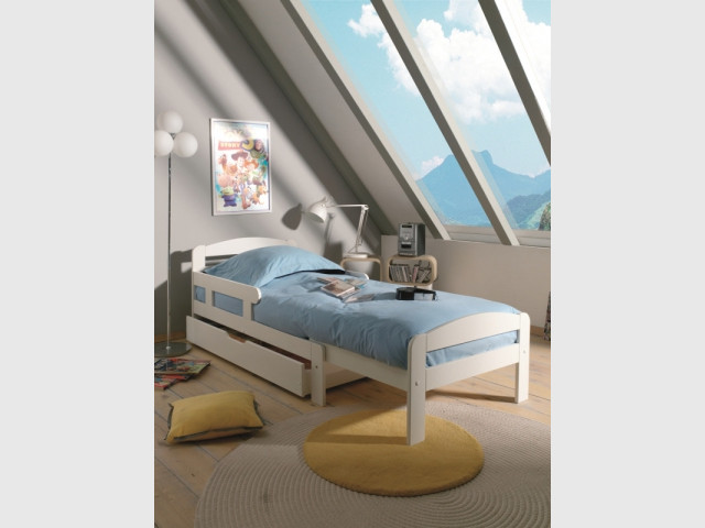 Un lit extensible pour les petites chambres