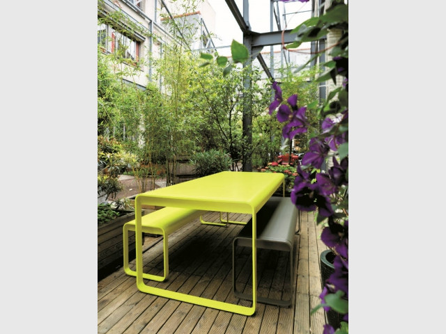 Du mobilier outdoor jaune pour un jardin design - Bien intégrer la tendance jaune soleil dans mon intérieur