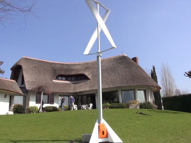 Une nouvelle éolienne à installer dans son jardin