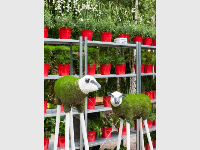 Le co-jardin, cellule organique, par Les Jardins de Gally