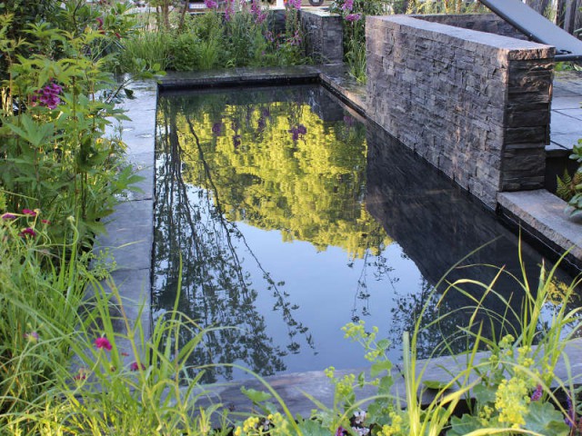 1 beau bassin pour mon jardin