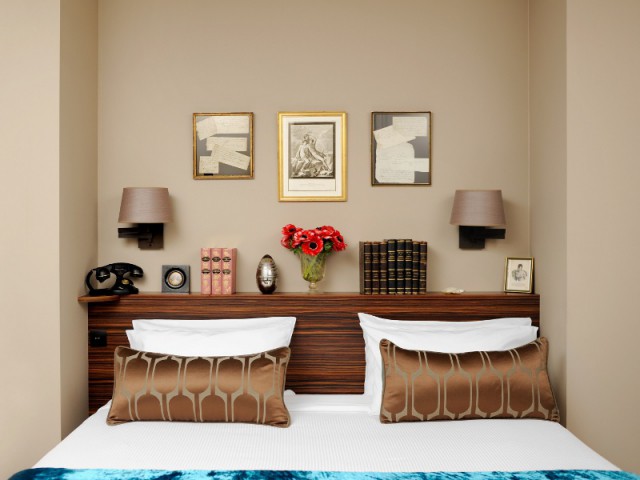 Une décoration classique pour une tête de lit chic - Une déco chic et élégante pour un intérieur
