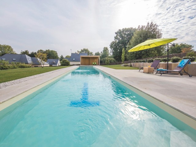 Chron'O, un couloir de nage conçu par Laure Manaudou - Innovations pour une piscine plus facile à vivre