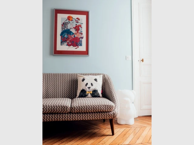 Un appartement haussmannien transformé 