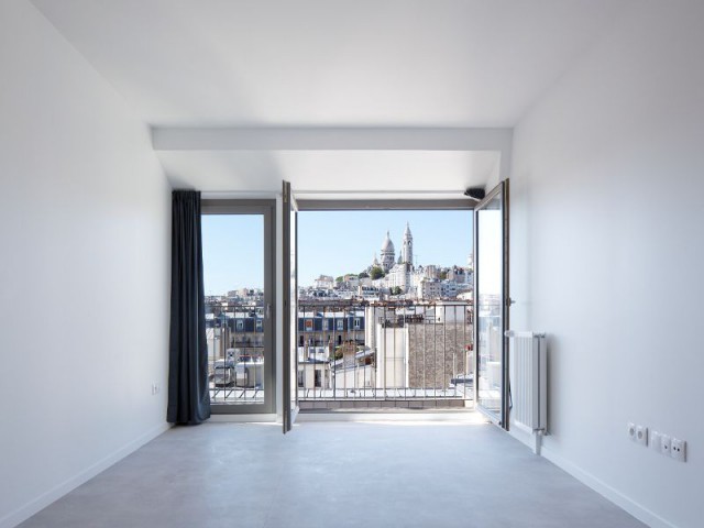 Vers de nouveaux volumes épurés et contemporains  - Reconversion d'un immeuble industriel en 85 logements sociaux dans le 18ème arrondissement de Paris