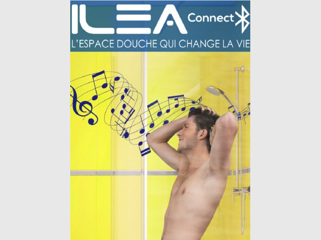 Une douche connectée 