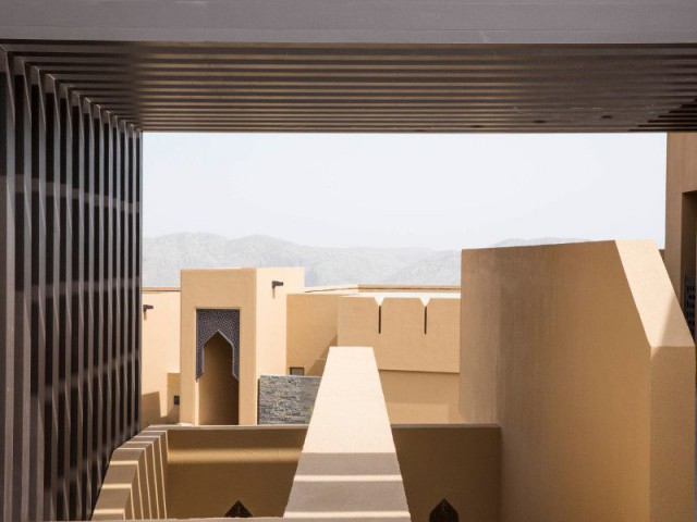Pureté des lignes - Hotel de luxe Sultanat d'Oman
