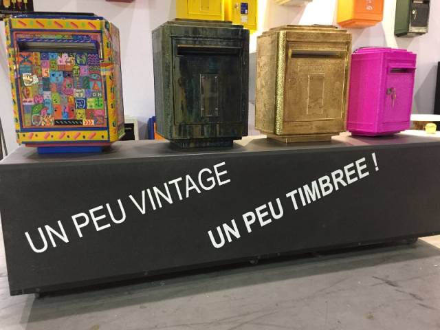 Quand la boîte aux lettres de la Poste devient un objet de