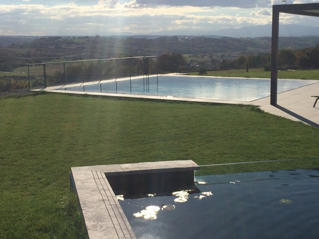 Vue dégagée sur le paysage