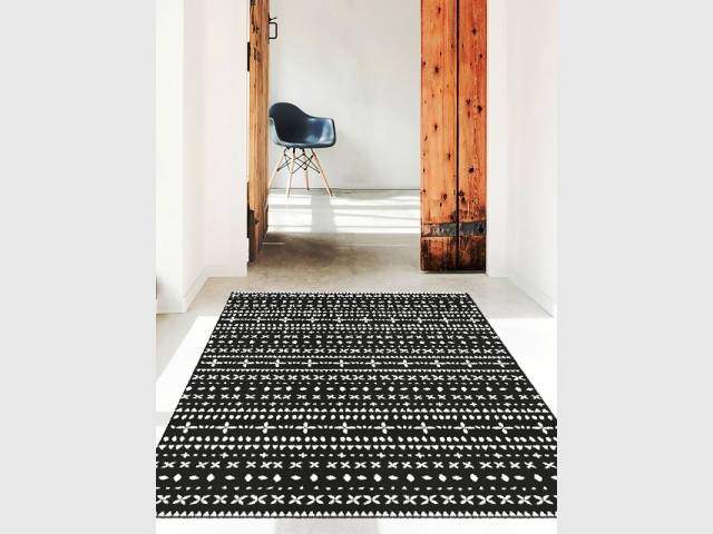 Un tapis ultra chic aux inspirations ethniques 