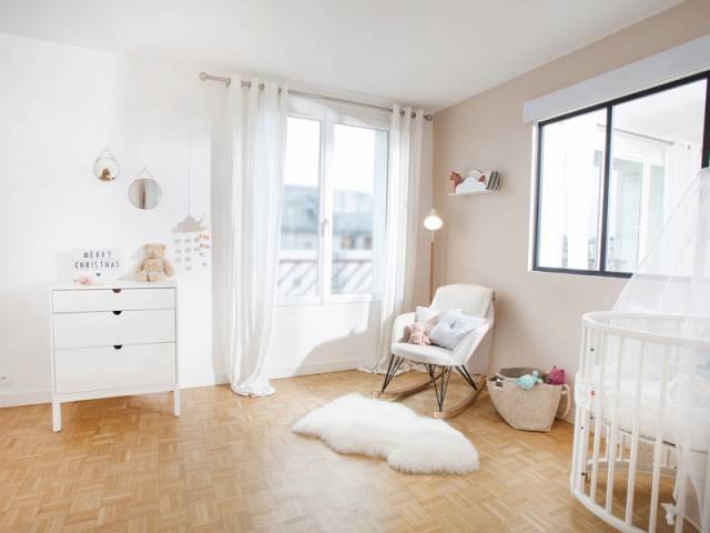 Une chambre prête à accueillir bébé