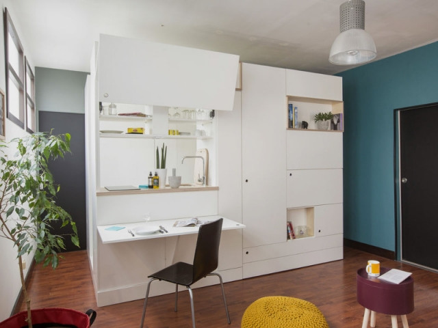 Un meuble unique pour équiper un appartement