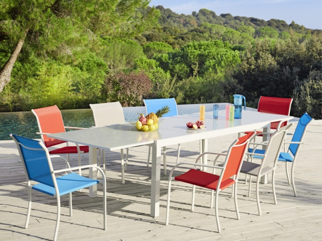 Mobilier De Jardin Osez La Couleur