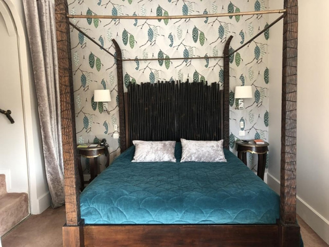 une chambre à l'Auberge du lac