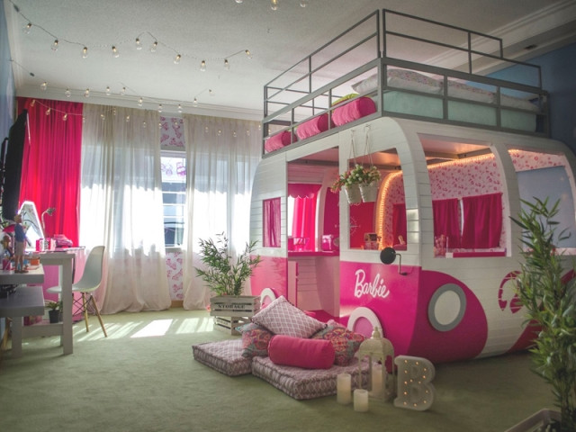 Une chambre Barbie à l'Hôtel Hilton de Buenos Aires