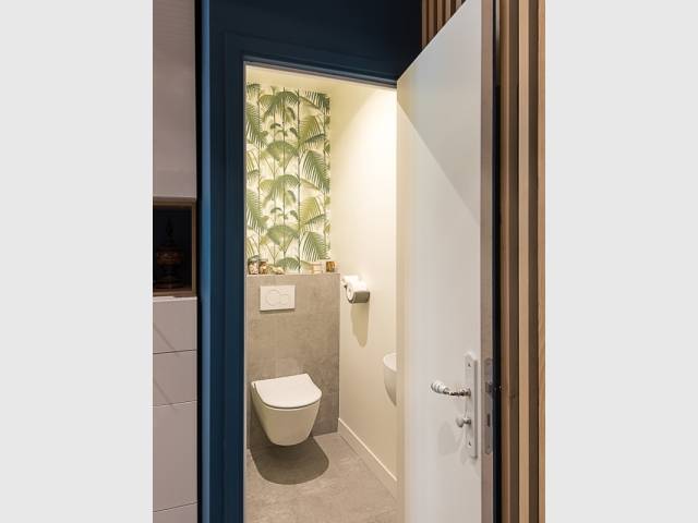 Des toilettes à l'esprit très nature