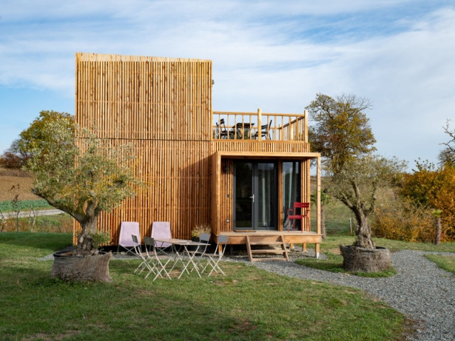 Ce studio de jardin a été installé rapidement