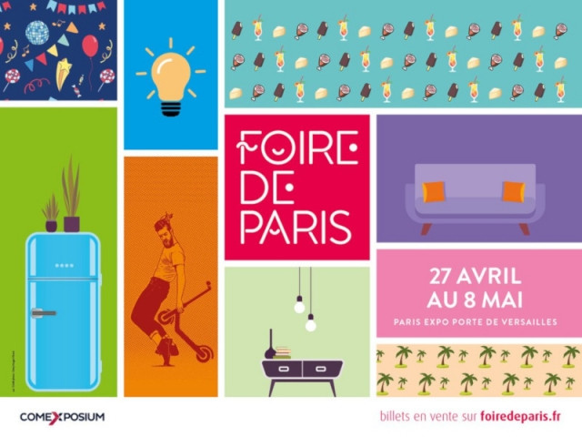 Foire de Paris, du 27 avril au 8 mai 2019, à Paris Expo Porte de Versailles